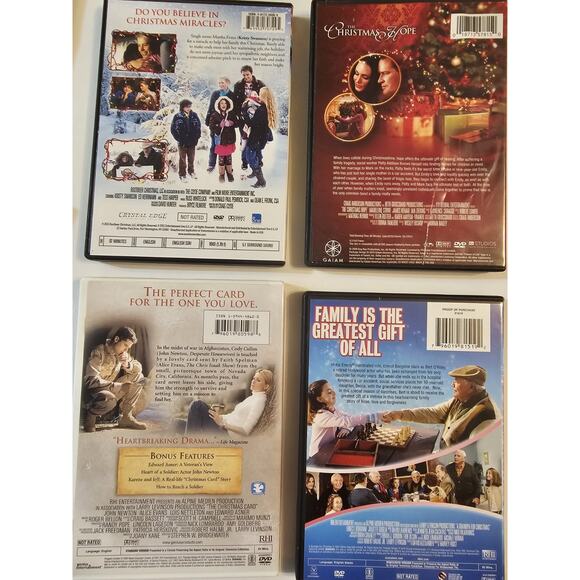 Christmas DVDs Lot Of 14 Family Oriented Classics Love Children Inspirational - Picture 7 of 9